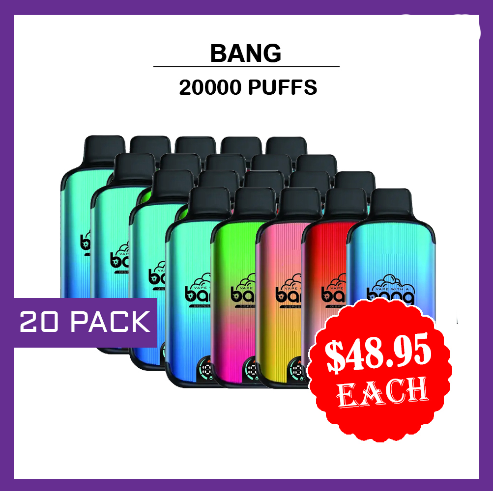 BANG - 20 PACK - 20000 PUFFS