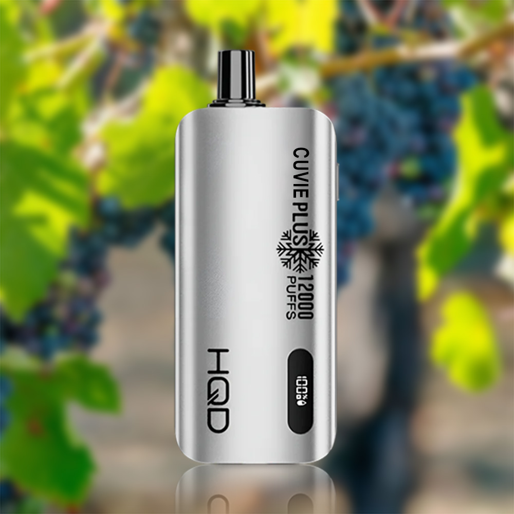 HQD Cuvie Slick Plus 12000 Puffs Grape Ice