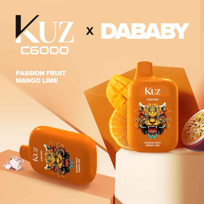 KUZ PASSIONFRUIT MANGO LIME - 6000 PUFFS