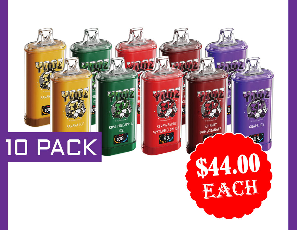 YOOZ ULTRA - 15000 PUFFS - 10 PACK