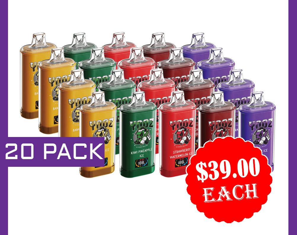 YOOZ ULTRA - 15000 PUFFS - 20 PACK
